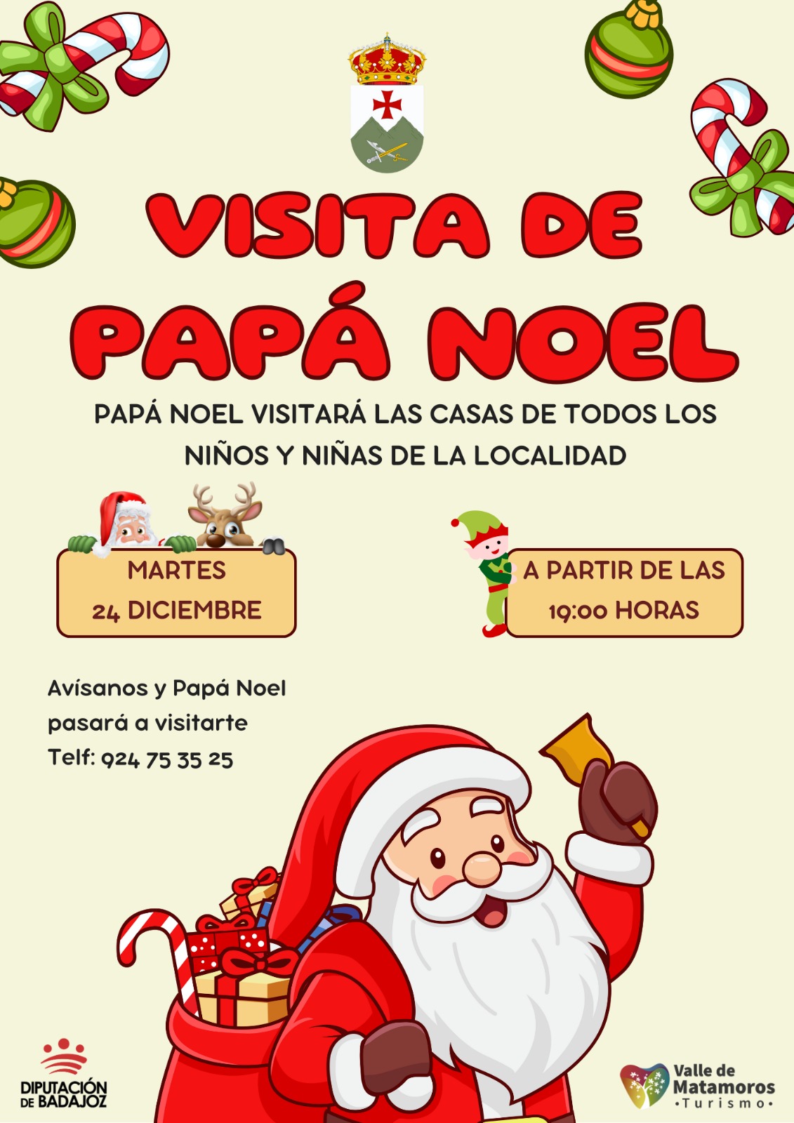 VISITA DE PAPÁ NOEL